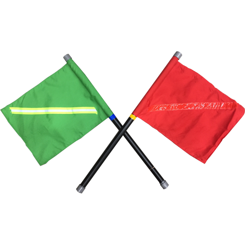 Traffic Flag (for Flagman) Green
