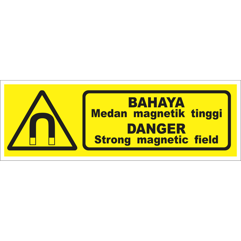 DANGER Strong magnetic field